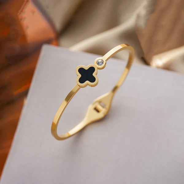 Stainless Steel Anti Tarnish Nail Bracelet For Women