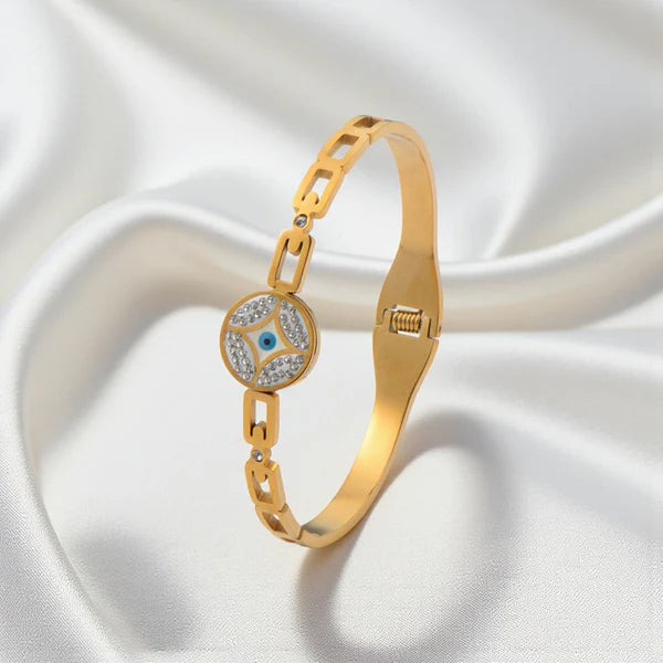 Stainless Steel Anti Tarnish Nail Bracelet For Women